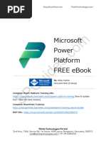 Microsoft Power Platform Free e Book