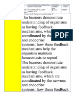 Sample Lesson Plan For Reproductive System