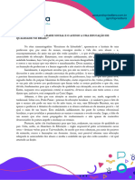 Desigualdade Social e Acesso A Uma Educação de Qualidade