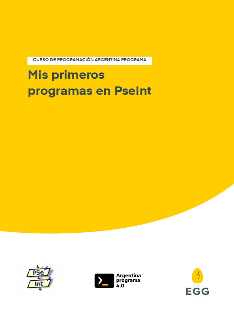 Introduccion A La Programacion | PDF | Algoritmos | Lenguaje de ...