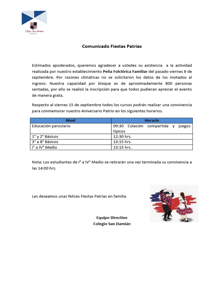 Fiestas Patrias 2023 PDF
