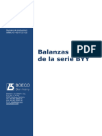 Boeco Balances Byy User Manual Es-441 Es