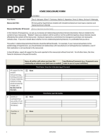 Coi Disclosure