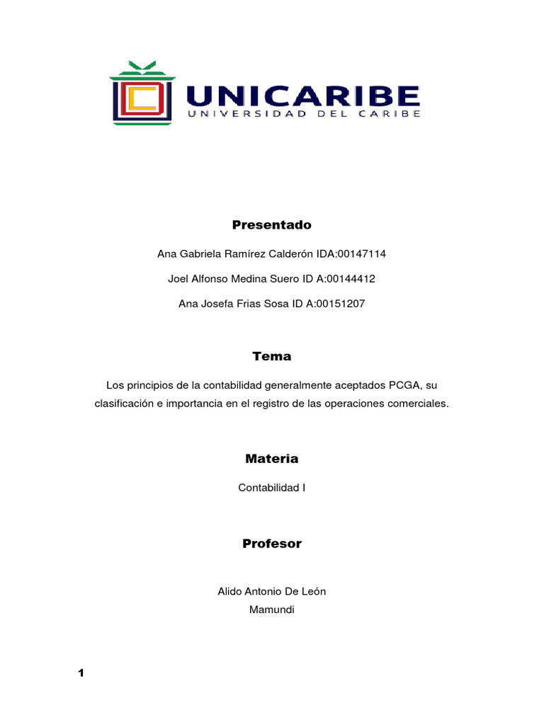 Trabajo Final-Grupo 3 | PDF | Contabilidad | Estado financiero