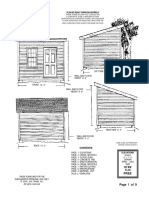 Pent Shed Plans