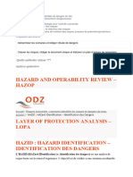 Hazard and Operability Review - Hazop: Quelle Méthodes Utiliser ??? Analyse Qualitative
