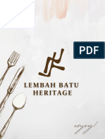 Menu LBH