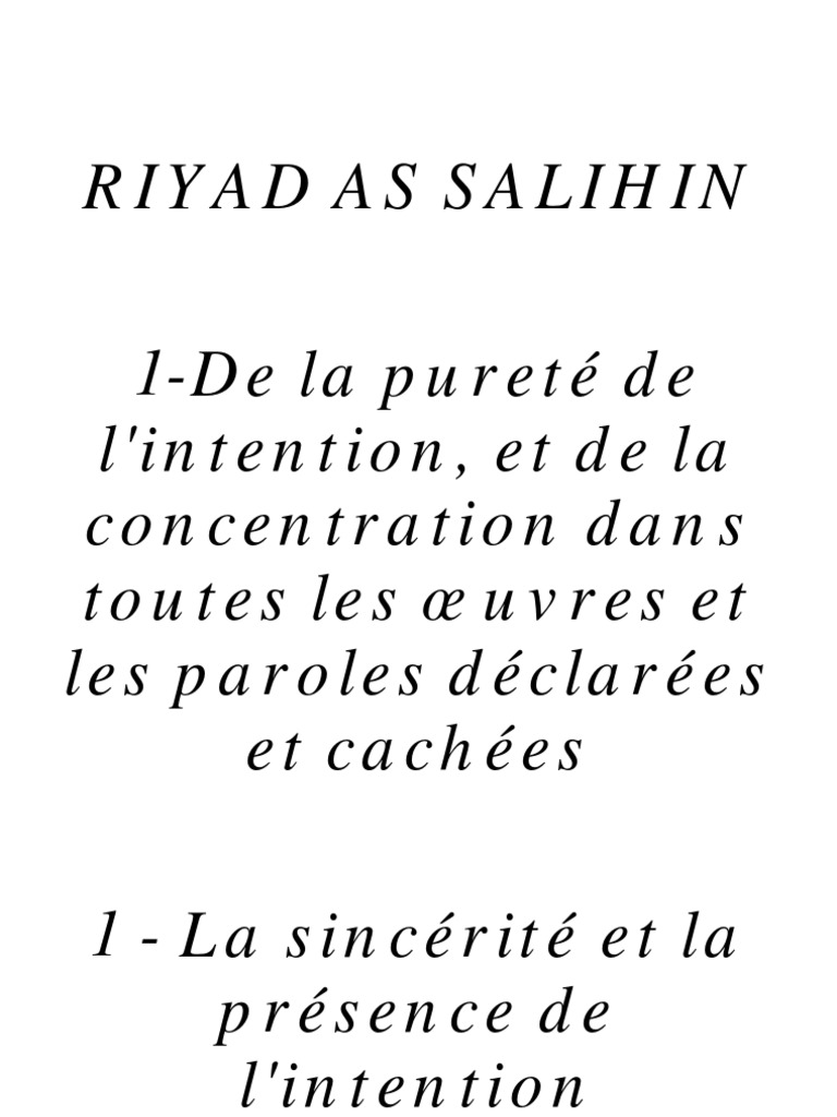 Riyad As Salihin Hadith Islam Pdf Mahomet Allah
