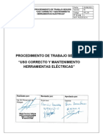 PTS - 05-Uso Correcto y Mantenimiento Herramientas Eléctricas