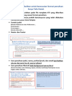 Ringkasan Format KTI