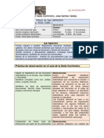 Forma de Hacer Una Practica de Campo de Matemáticas