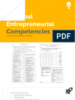 Personal Entrepreneurial Competencies PDF