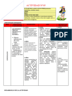 ACTIVIDAD N 14 Julio