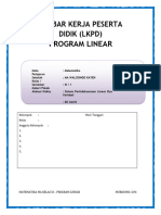 (LKPD) PROGRAM LINEAR - Mawaska