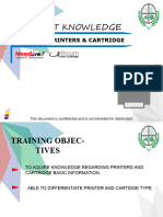 Basic On Printer & Cartridges (Final)