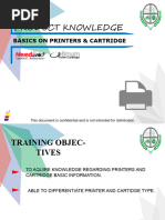 Basic On Printer & Cartridges (Final)