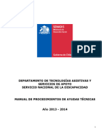 Manual Procedimiento de Ayudas Tecnicas 2013 2014