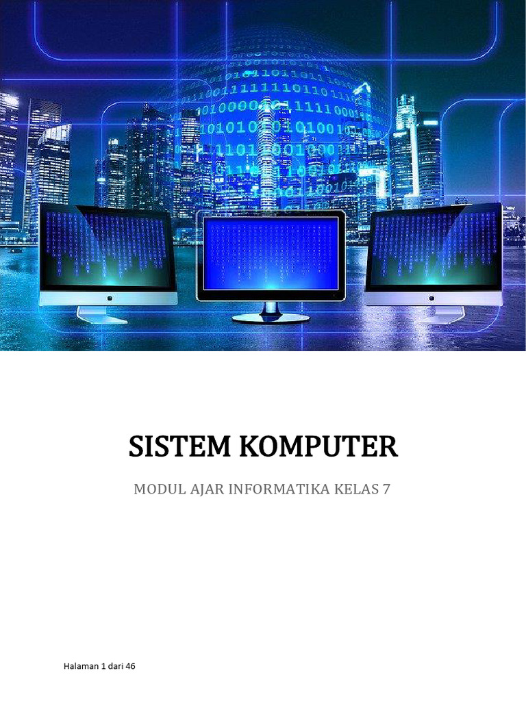Modul Ajar Sistem Komputer Kelas 7 | PDF