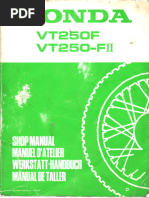 Manual-Xrv650 - 1988 - 1989 | PDF | Machines rotatives | Moteur à