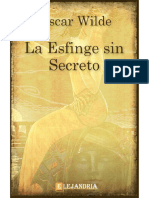 La Esfinge Sin Secreto-Wilde Oscar