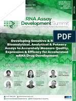 MRNA Assay Development Summit Brochure