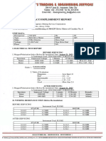 ACCOMPLISHMENT REPORT ON PO. 6452 (Reconditioning of 300 KW Drive Motor of Crusher No. 4)