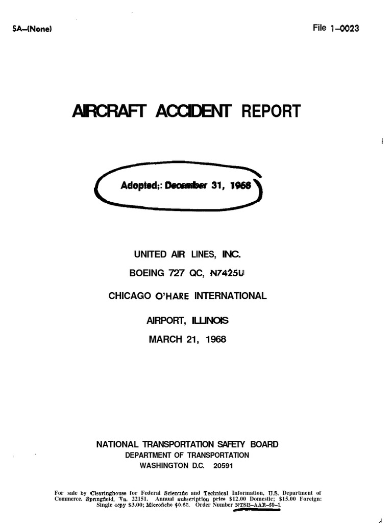 United Airlines Flight 9963 Crash Report | PDF | United Airlines | Runway