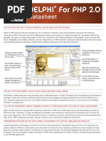 DelphiPHP 2 Datasheet 080325