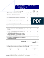 Cuestionario Sobre Salud Mental