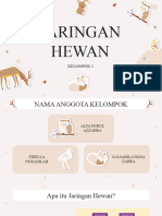 Jaringan Hewan (Kelompok 3)