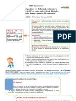 3ro Sec - Ficha - Comprension Lectora - 24 Junio