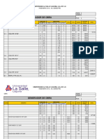 Formato Generador Estrucrura de Acero