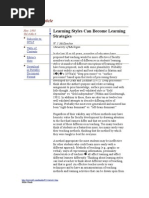 Download Learning Style Equal Learning Strategies by api-3731687 SN6706648 doc pdf