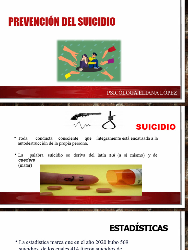 Prevención del Suicidio en Adolescentes | PDF | Suicidio | Autolesiones