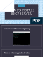 How To Install DHCP Server