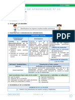 Sesiones de Aprendizaje - EDA VI Semana 2 - Editora Quipus Perú