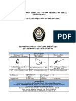 Sop Pencegahan Terhadap Bahaya b3 Di Lingkungan Laboratorium