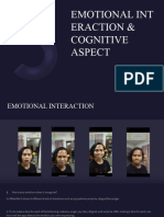 Cognitive & Emotional Interaction