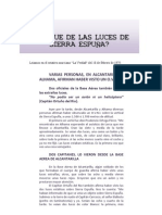 ¿Qué Fue de Las Luces de Sierra Espuña?