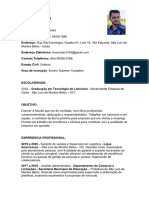 Curriculum Vitae Bruno Dias