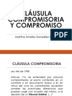 Clausula Compromisoria y Compromiso