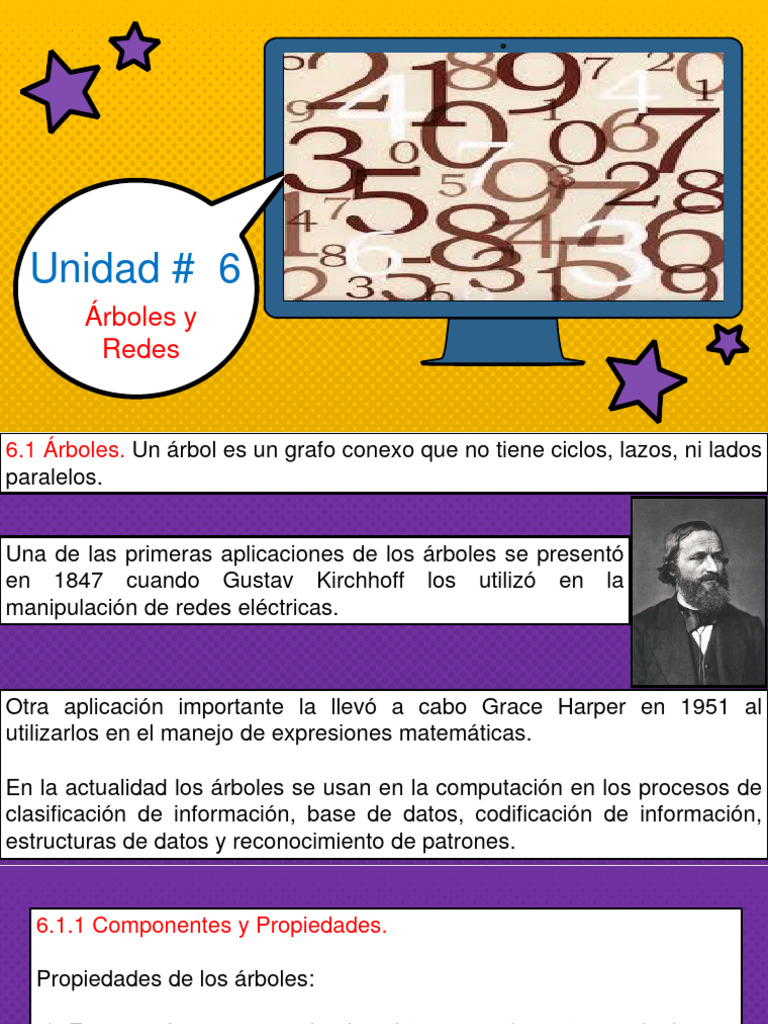 Arboles y Redes | PDF | Datos de computadora | Ciencias de la Computación