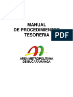 Manual de Procedimientos de Tesoreria