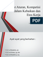 Kompetisi DLM Kebaikan Dan Etos Kerja