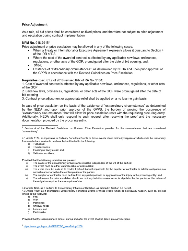 Research Price Adjustment PDF Justice Crime & Violence