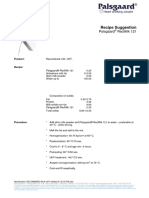 Recombined Milk UHT With Palsgaard® RecMilk 121