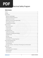 Energized Electrical Work Permit Guide | PDF | Safety | Electricity
