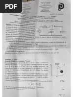 Sujet POLYTECH Douala 2025 | PDF