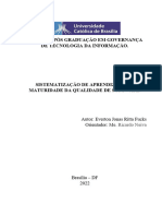 Maturidade Da Qualidade de Software