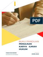 Buku Panduan Penulisan FHUI Edisi 2023